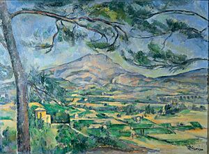 Archivo:Mont Sainte-Victoire with Large Pine, by Paul Cézanne