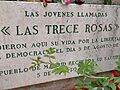Monumento a las Trece Rosas en mayo de 2021 11