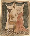 Mother and Child of unknown date by Eunice Pinney