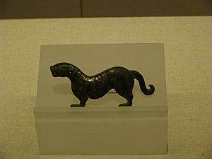 Archivo:Qin tiger tally, Shaanxi History Museum