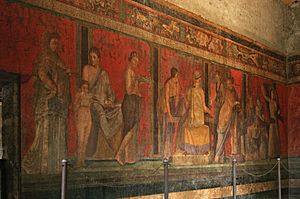 Archivo:Roman fresco Villa dei Misteri Pompeii 007