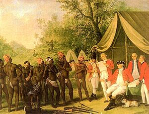 Archivo:SaintVincent Carib Treaty Negotiation 1773 (colored)