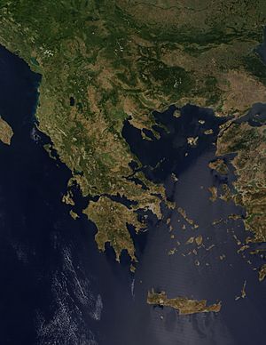 Archivo:Satellite image of Greece