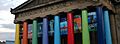 Scottish National Gallery, Academy Entrance - Doig Exhibition