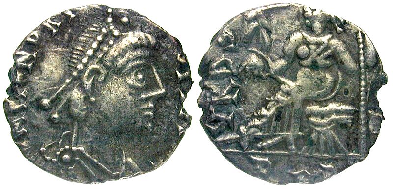 Siliqua Vandals Honorius