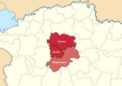 Área metropolitana de Zamora.svg