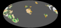 1260 Ma paleoglobe