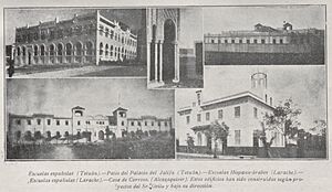 Archivo:1927-08-01, La Ilvstración Vniversal, La construcción en Tetuán (cropped)