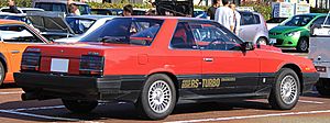 Archivo:1983-1985 Nissan Skyline Coupe 2000 Turbo RS-X rear