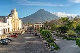 Agua Volcano in Antigua Guatemala.jpg