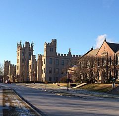 Altgeld Hall and Still Hall along College Ave.jpg