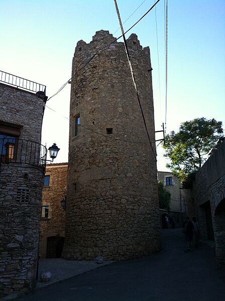 Begur- Torre del carrer Sant Ramon