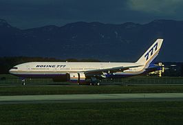 Boeing Company Boeing 777; N7771, September 1995 (4844651859).jpg