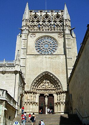 Archivo:Burgos - Catedral 022 - Fachada del Sarmental
