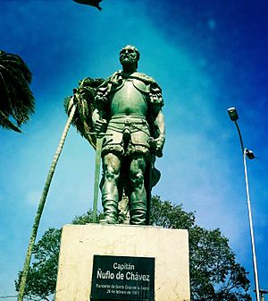 Archivo:Capitán Ñuflo de Chávez (Santa Cruz de la Sierra)