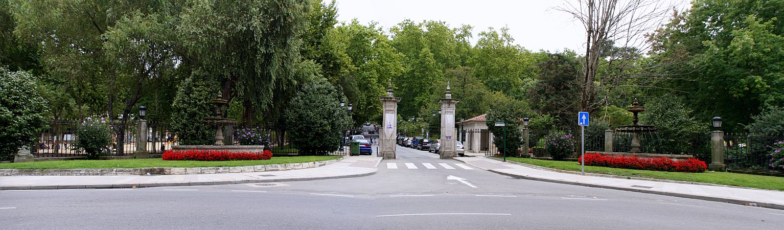 Castrelos entrada al parque - panoramio