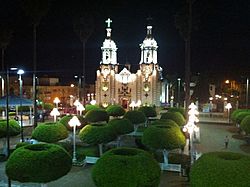 Church and aquare of San Ignacio Cerro Gordo Jalisco.jpg