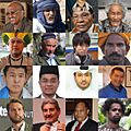 Collage of ethnic groups