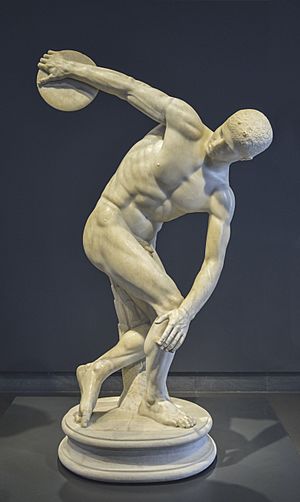 Archivo:Discobolus in National Roman Museum Palazzo Massimo alle Terme