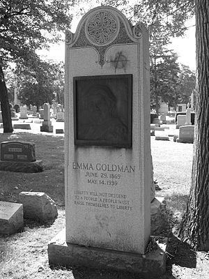 Archivo:Emma Goldman Grave