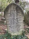 Archivo:Family grave of James Martineau in Highgate Cemetery