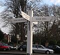 Finger Signpost dulwich