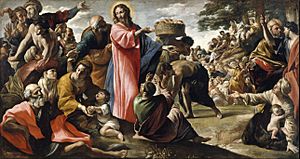 Archivo:Giovanni Lanfranco - Miracle of the Bread and Fish - WGA12454