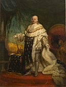 Archivo:Guérin - Louis XVIII of France in Coronation Robes