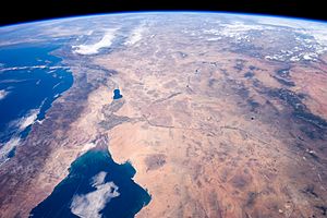 Archivo:ISS-46 Mexico, California and Arizona