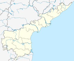 Vijayawada ubicada en Andhra Pradesh