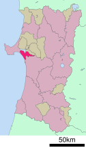 Katagami in Akita Prefecture Ja.svg