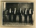 Luis Alberto Riart y gabinete