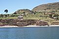 Luquina en la Peninsula de Capachica en Puno