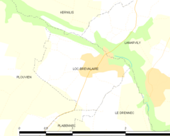 Map commune FR insee code 29126.png