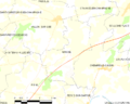 Map commune FR insee code 72177
