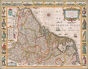 Archivo:Map of Seventeen Provinces of Low Germanie (Zeventien Provincien der Nederlanden) 1626
