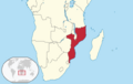 Mozambique in its region