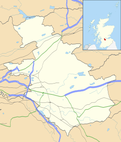 Airdrie ubicada en North Lanarkshire