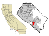 Orange County California Incorporated and Unincorporated areas Aliso Viejo Highlighted.svg