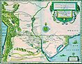Paraguay - O Prov de Rio de la Plata - cum regionibus adiacentibus Tvcvman et Sta. Cruz de la Sierra - ca 1600