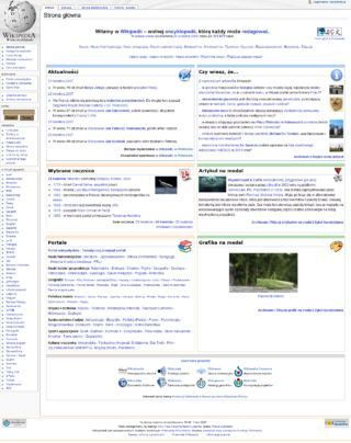 Polish Wikipedia Main Page - 2007-04-24.png