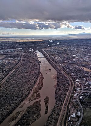 Archivo:Rio Grande looking south, west of ABQ