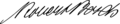 Robert Bosch signature