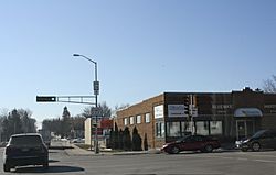 Rosendale Wisconsin Downtown WIS23 WIS26.jpg