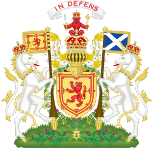 Archivo:Royal Coat of Arms of the Kingdom of Scotland