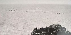 Archivo:SS Mohegan wrecked