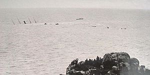 Archivo:SS Mohegan wrecked