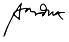 Sara Duterte Signature