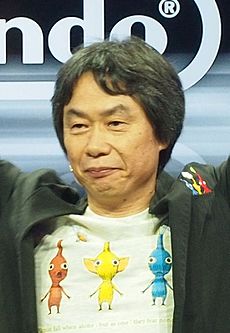 Archivo:Shigeru Miyamoto at E3 2013 1 (cropped)