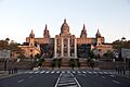 Spain Catalonia Barcelona MontJuic Puig i Cadafalch Columns
